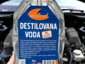 ALDI DESTILOVANA VODA 1L